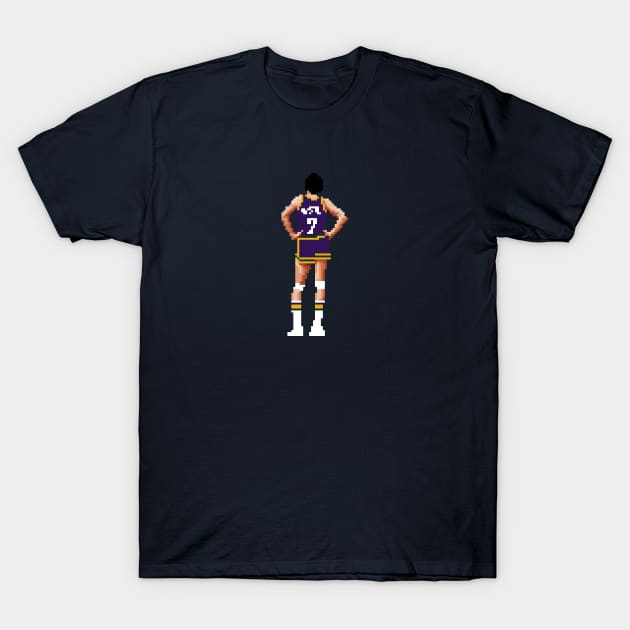 Pete Maravich Pixel T-Shirt by qiangdade